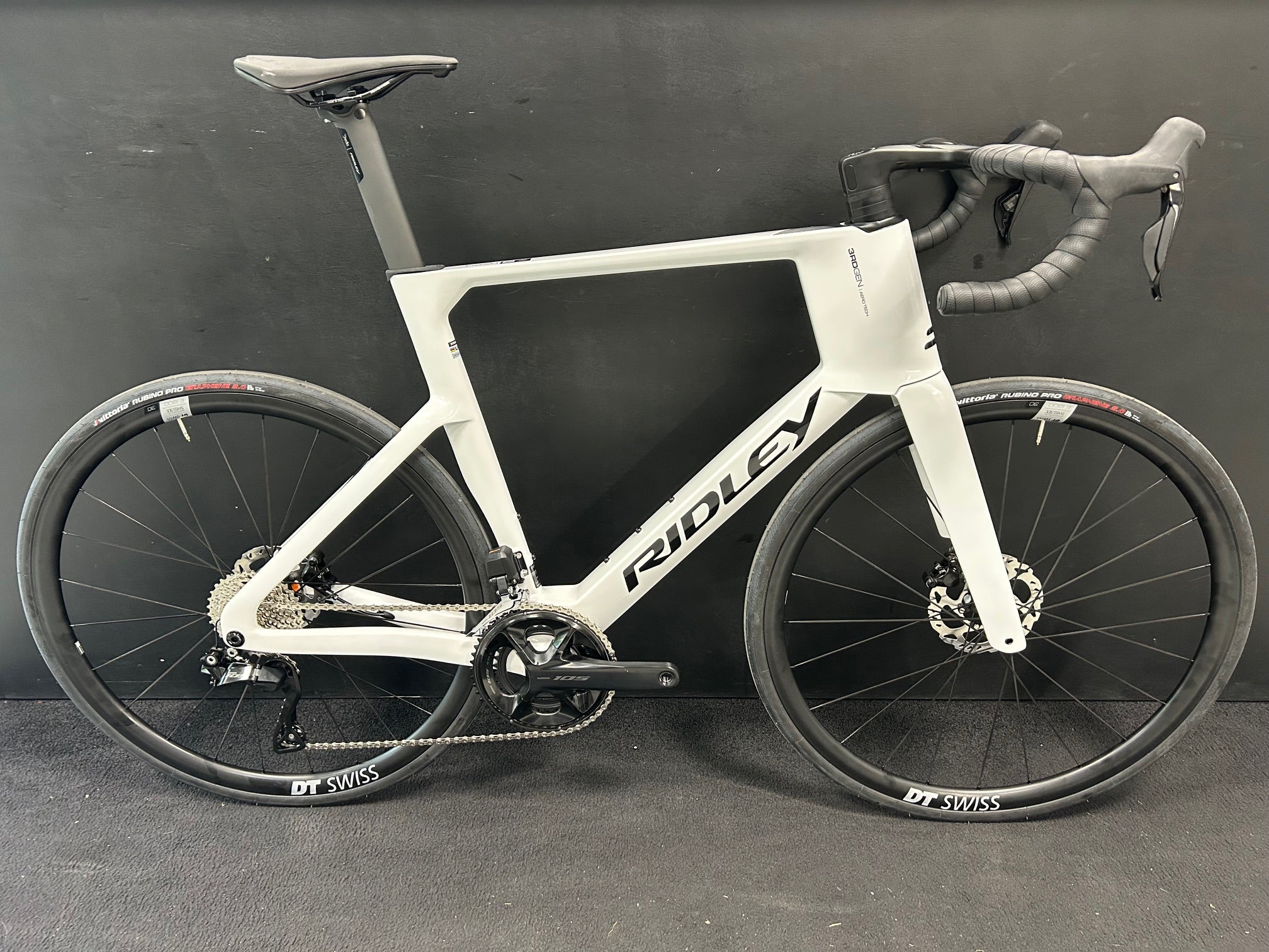 Ratas Ridley Noah 3,0 105 DI2 2x12 (M), valge