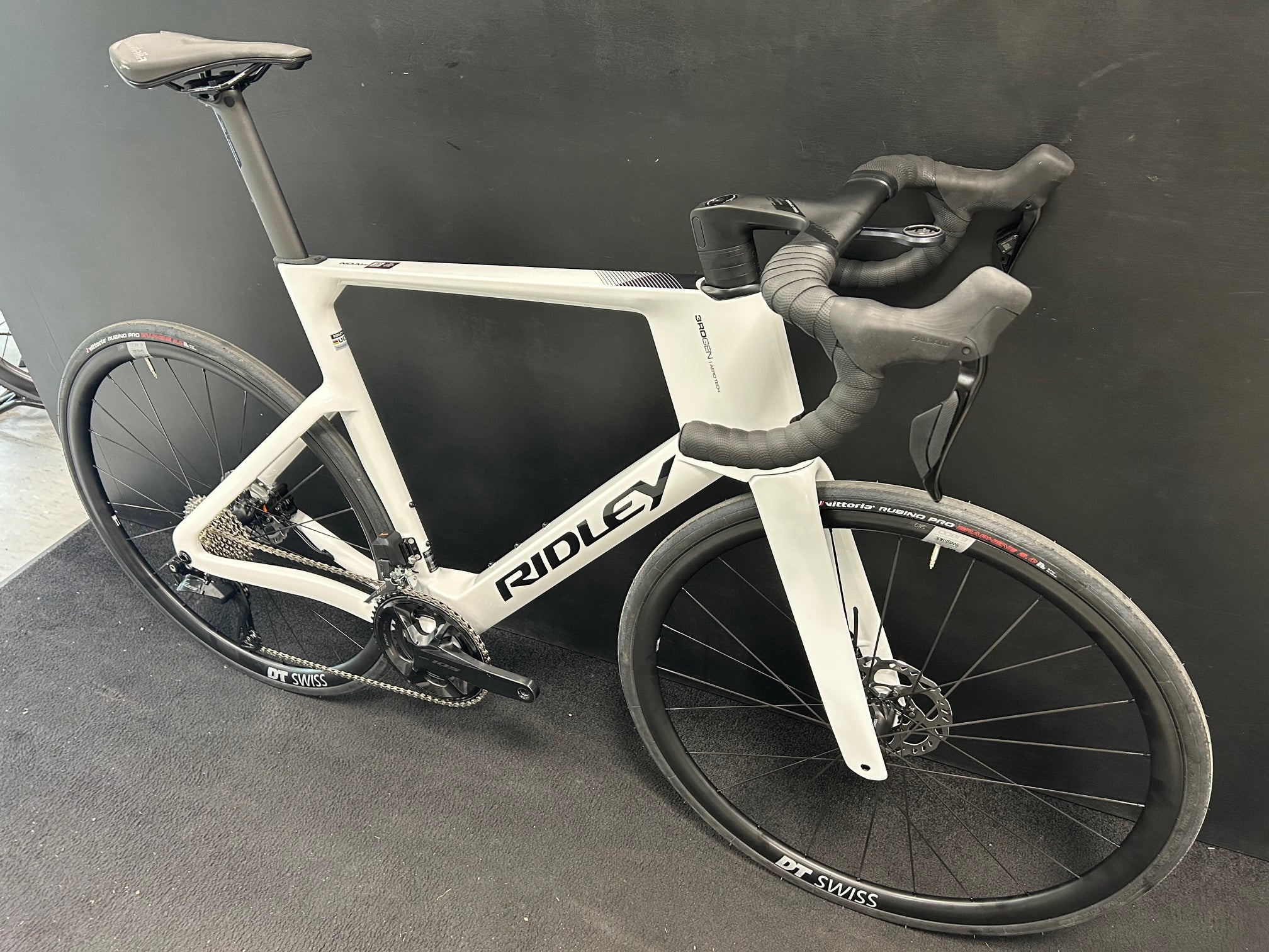 Ratas Ridley Noah 3,0 105 DI2 2x12 (M), valge