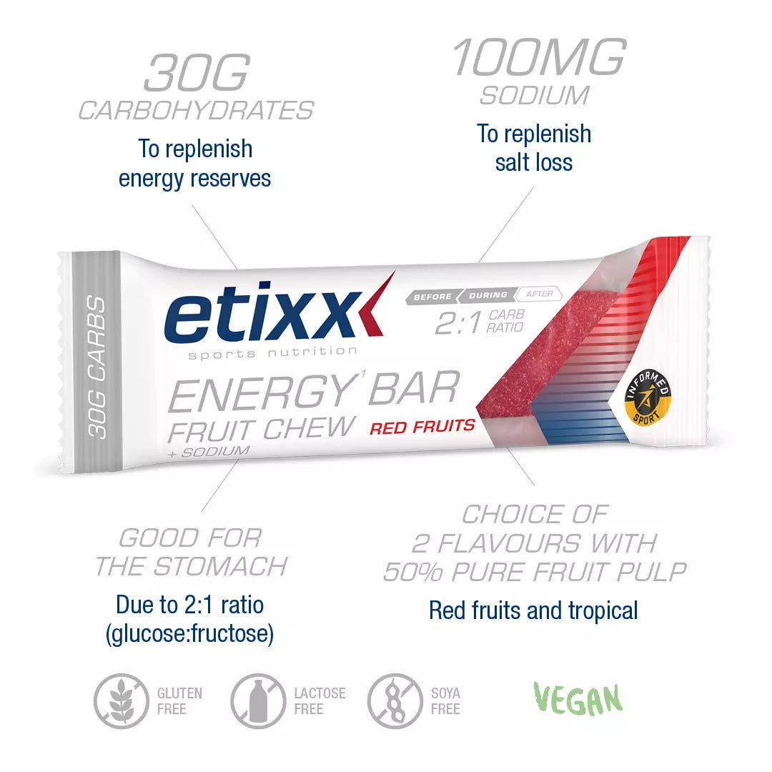 Etixx Fruit Chew Red Fruits 38g