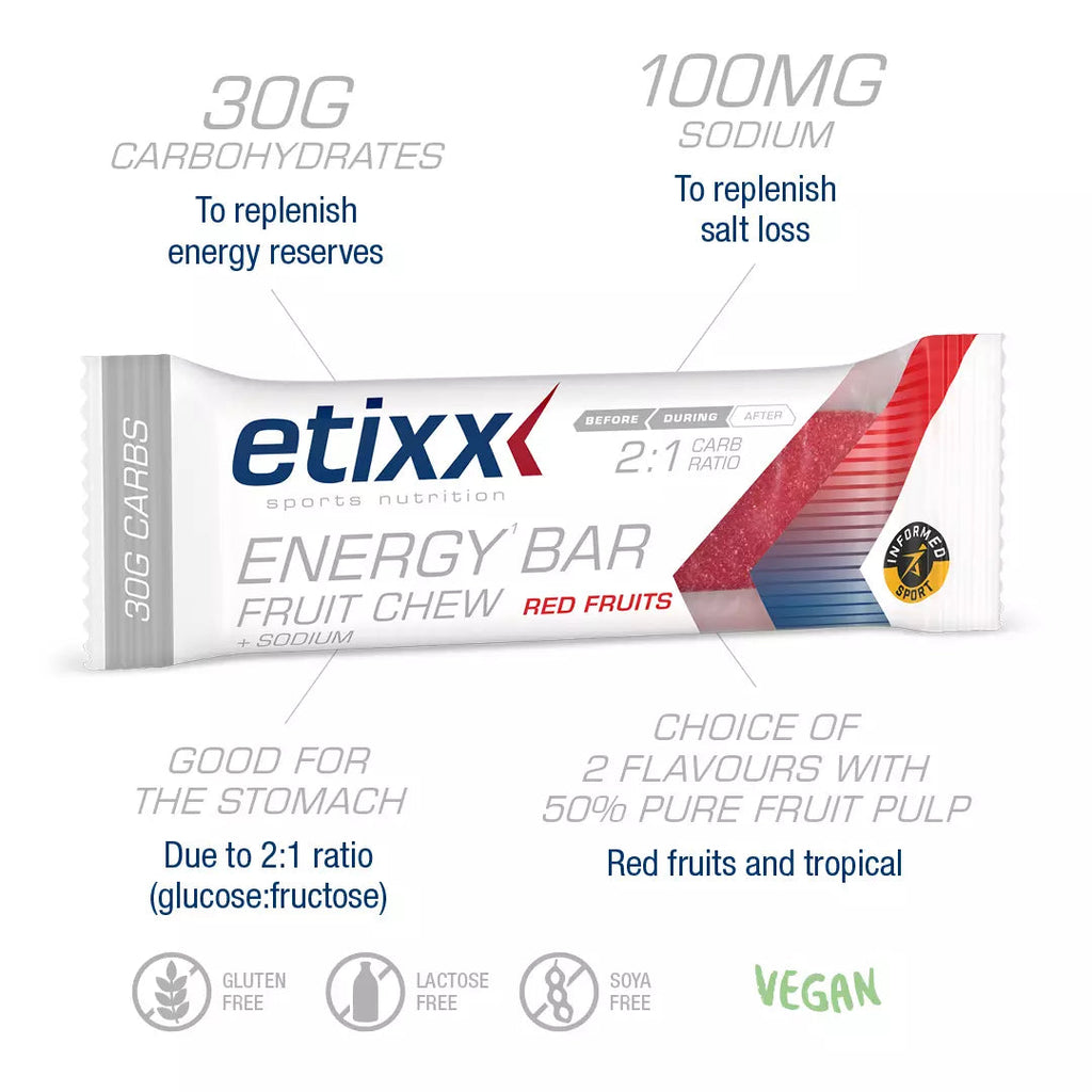 Etixx Fruit Chew Red Fruits 38g