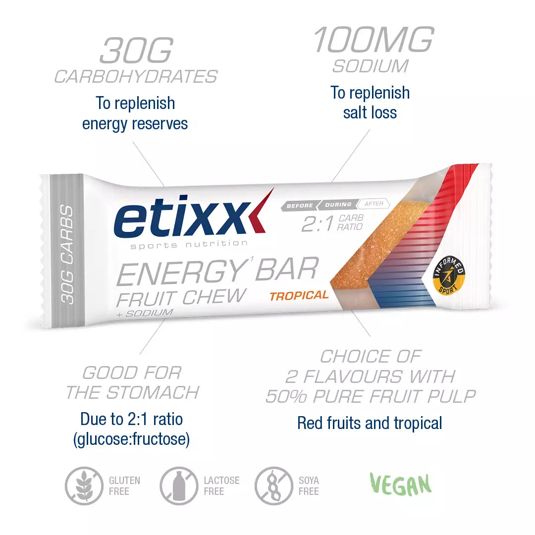 Etixx Fruit Chew Tropical  38g