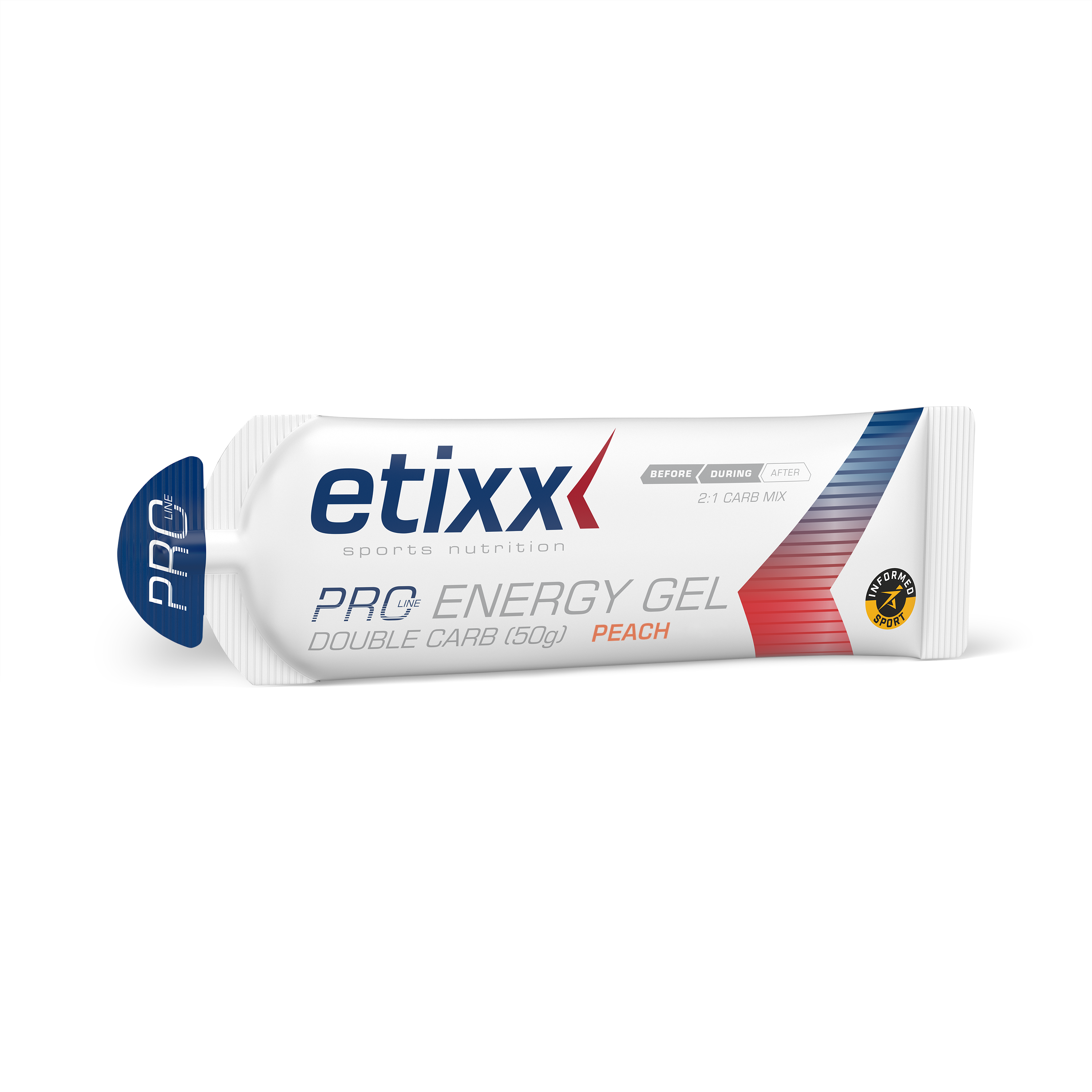 Energiageel Etixx Double Carb Peach