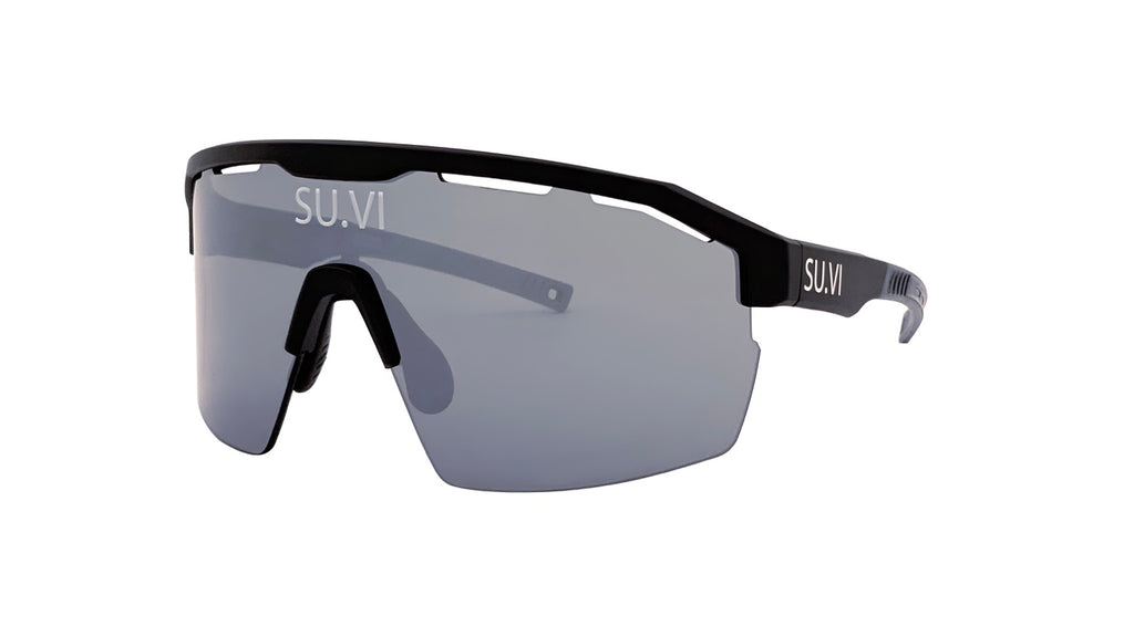SU.VI Sport Erki Matte Black -silmälasit