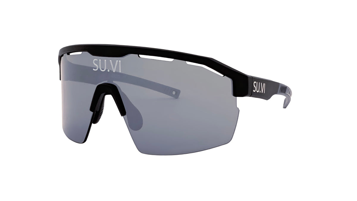 SU.VI Sport Erki Matte Black -silmälasit