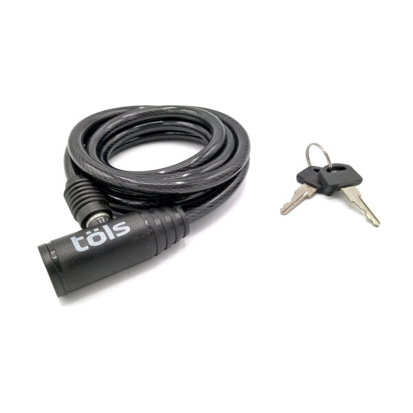 Wheel lock with 6mm/1m lock