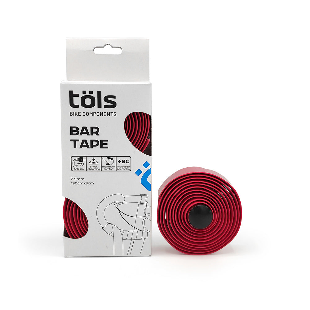 Handlebar tape EVA red
