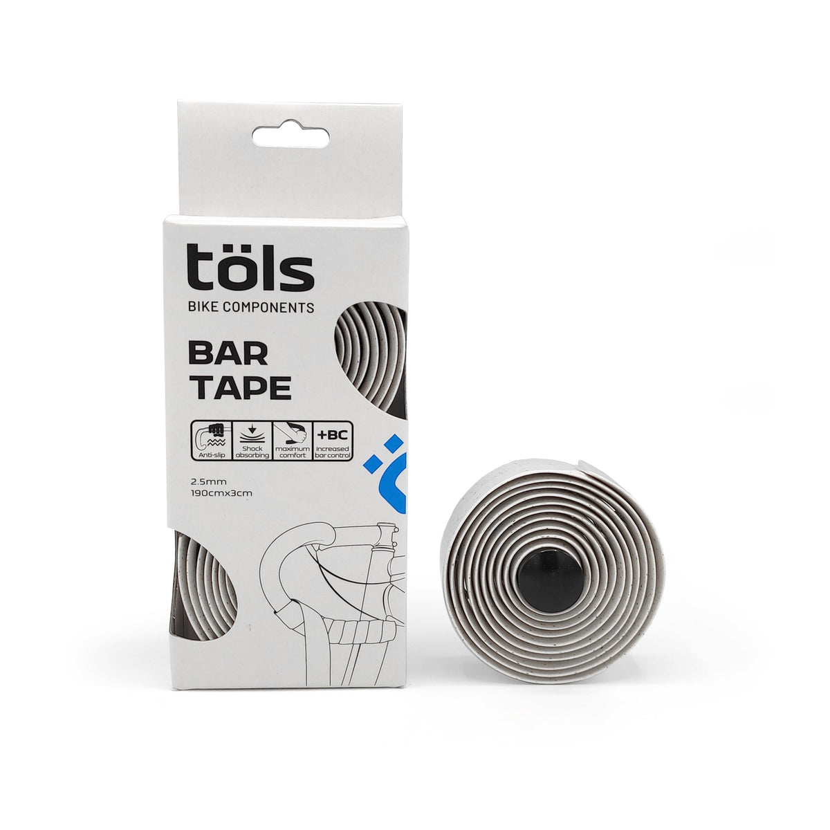 Handlebar tape EVA white