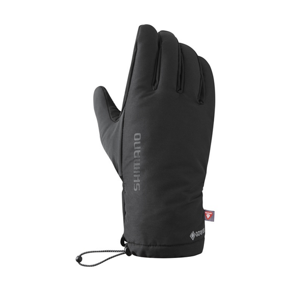 Shimano-käsineet, Gore-Tex Grip Primaloft, musta, koko S
