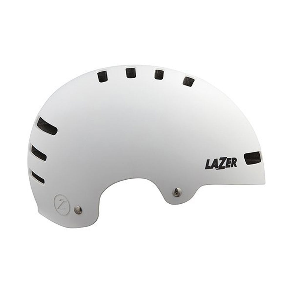 LazerOne+ -kypärä, mattavalkoinen, koko M