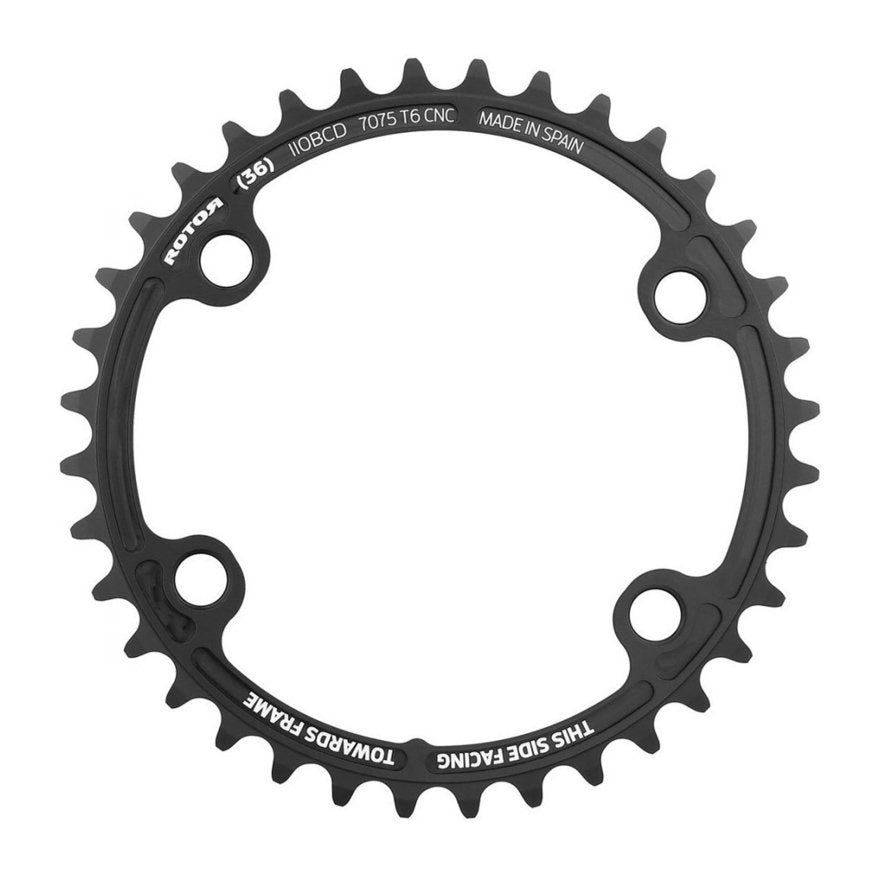 Hammasratas Rotor BCD110x4 52T inner black