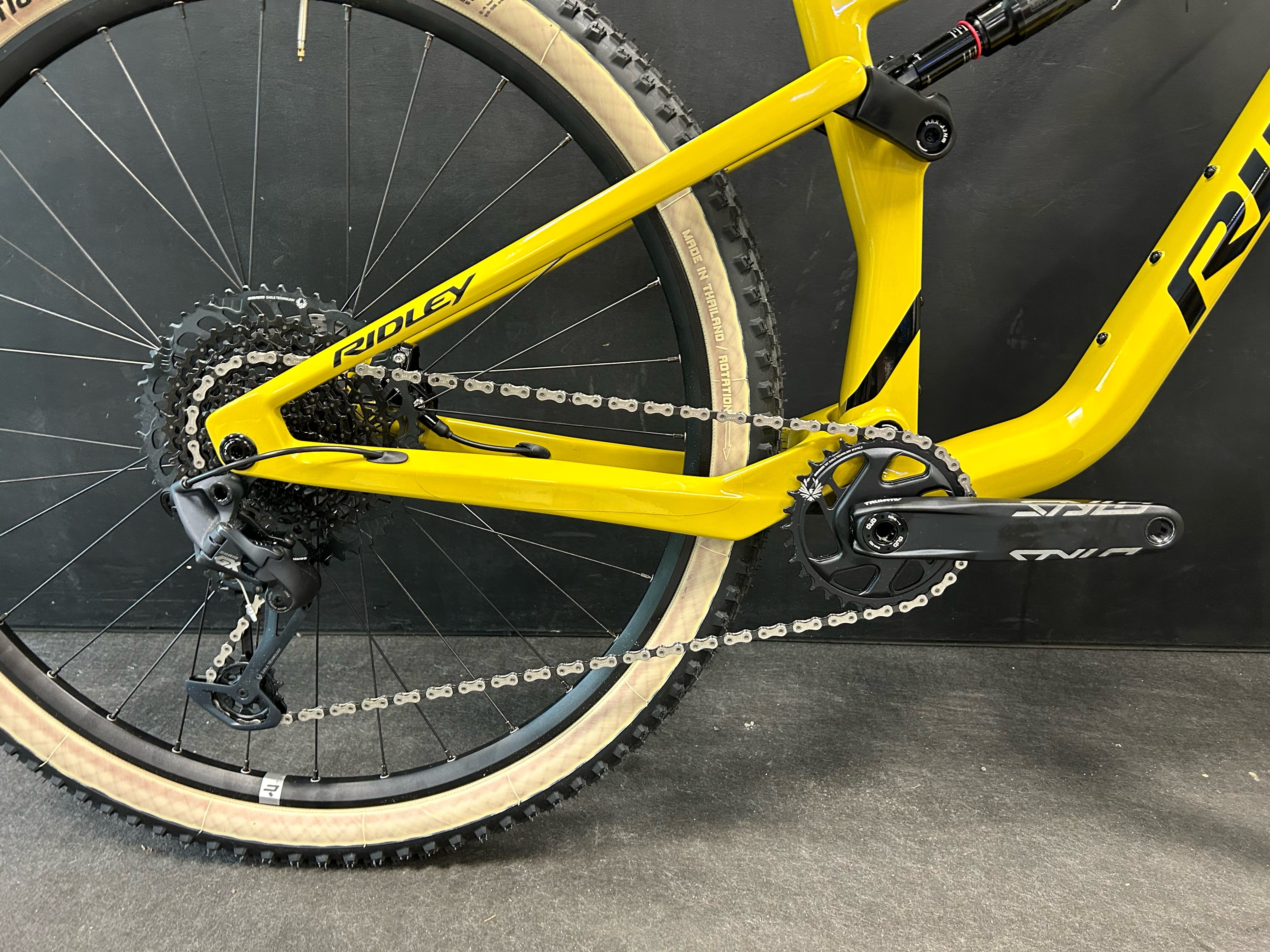 Ratas Ridley RAFT XC 100mm GX Eagle (L), kollane