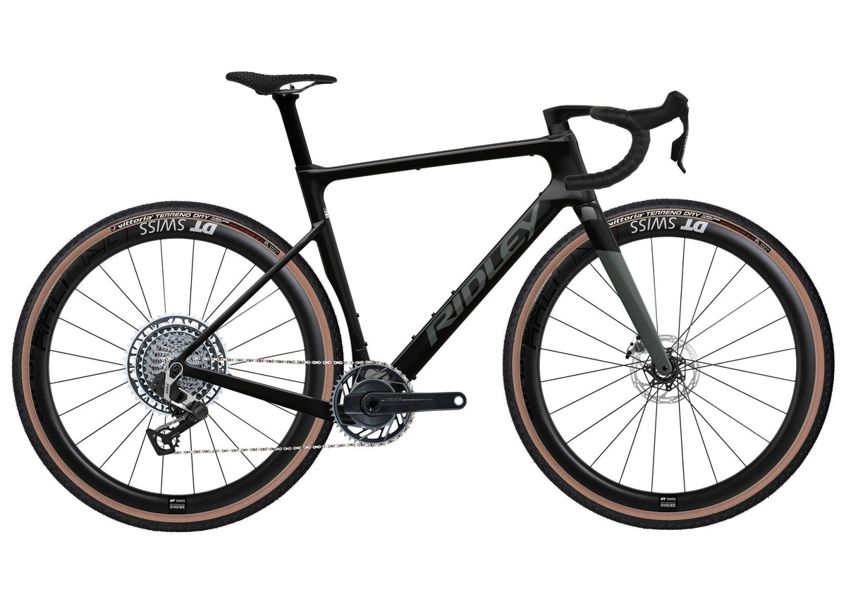Ratas Ridley Astr RS Red XPLR 1x13 (XS), ud carbon/dove hall