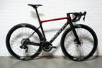Ratas Ridley Falcn 105 DI2 // 2x12s (M), must/valge/candy punane metallik