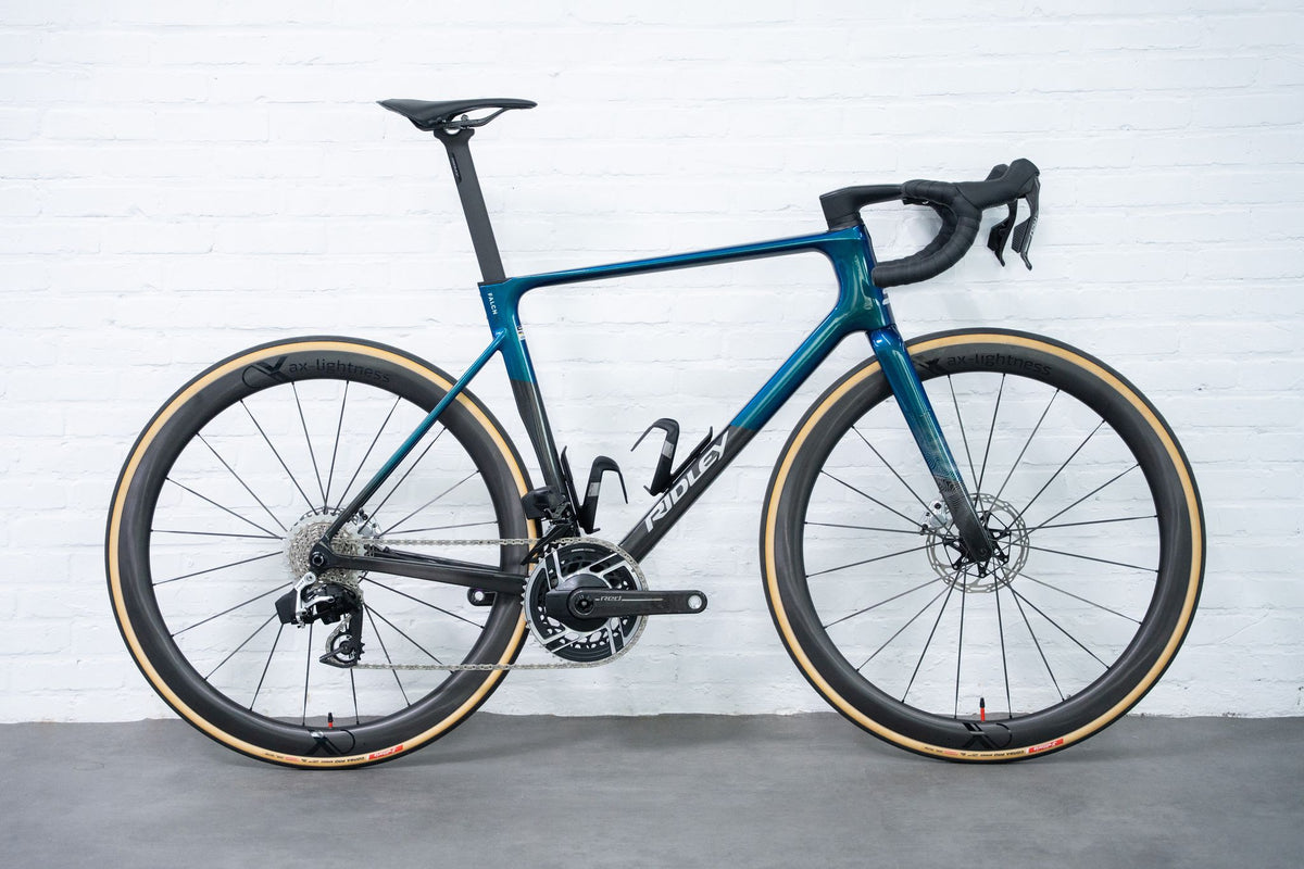 Ratas Ridley Falcn RS 2.0 Red AXS 2x12 (M), ud carbon/peacock roheline
