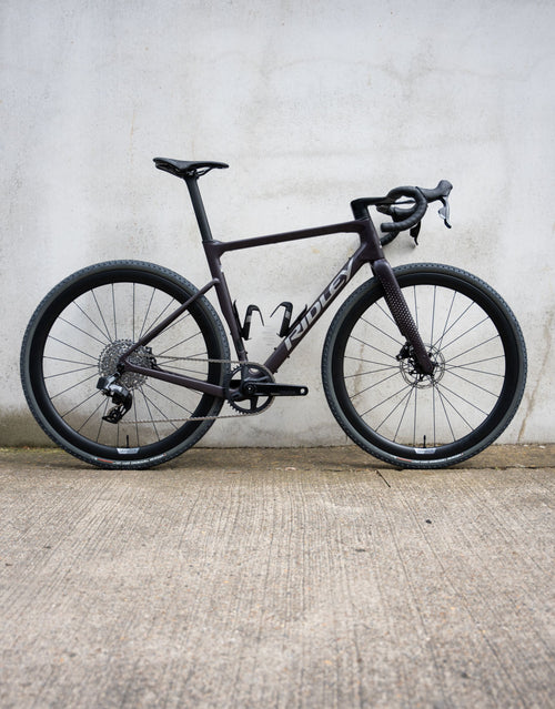 Ratas Ridley Grifn RS Road Ultegra DI2 2x12 (L), tume plum metallik/autumn hall metallik