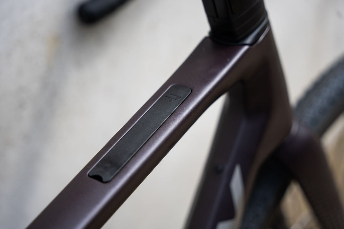 Ratas Ridley Grifn RS Road Ultegra DI2 2x12 (M), tume plum metallik/autumn hall metallik