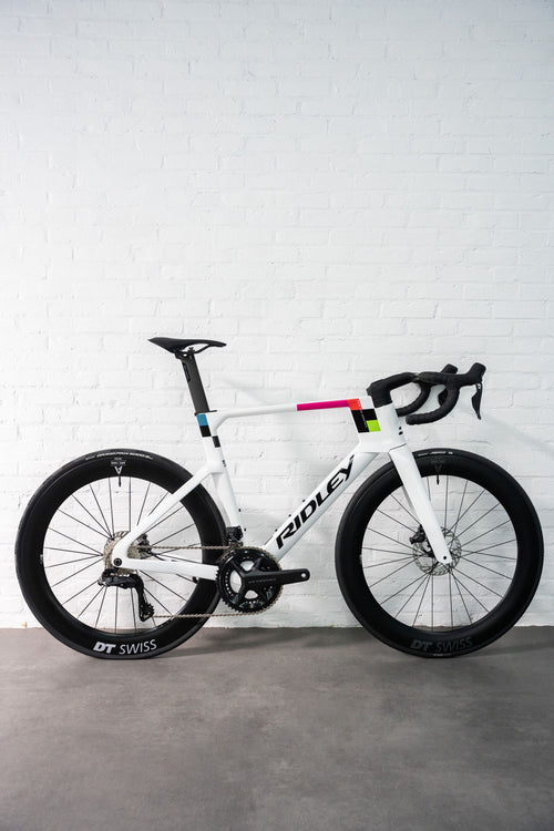 Ratas Ridley Noah Fast 3.0 Ultegra DI2 2x12 (XS), pearl valge/must