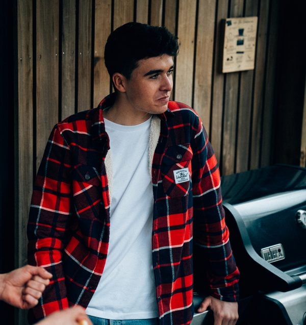 Jakk The Vandal Lumberjack Red S — pilt 5