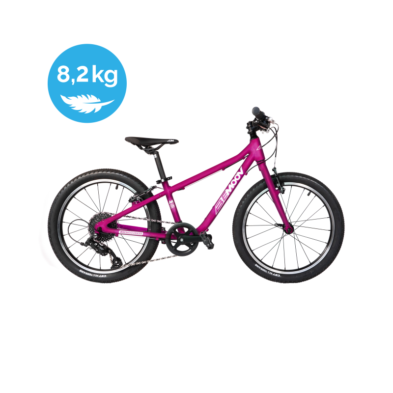 Lasteratas 20" Bemoov M20 Kerge 8,2 kg | Fuchsia Good Vibes