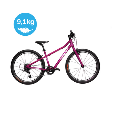 Lasteratas 24" Bemoov M24 Kerge 9,1 kg | Fuchsia Good Vibes