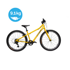 lasten polkupyörä 24" Bemoov M24 Kevyt 9,1 kg | Auringonlaskun keltainen