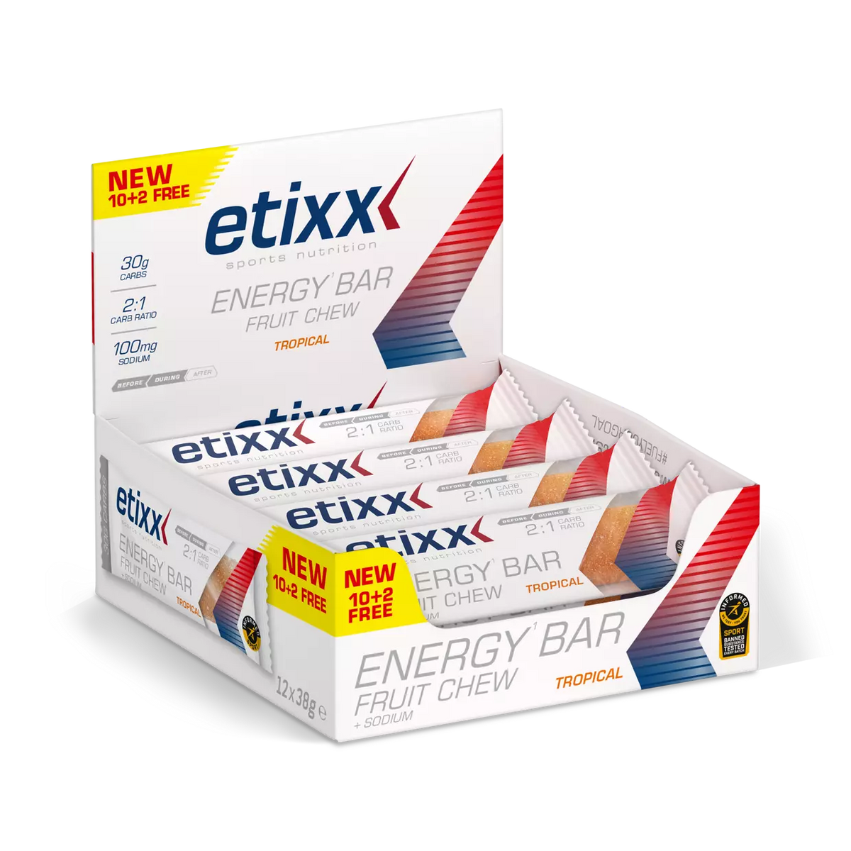 Etixx Fruit Chew Tropical  38 g
