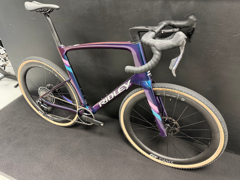 Ridley Kanzo Fast SRAM Force XPLR bike (XL), purple