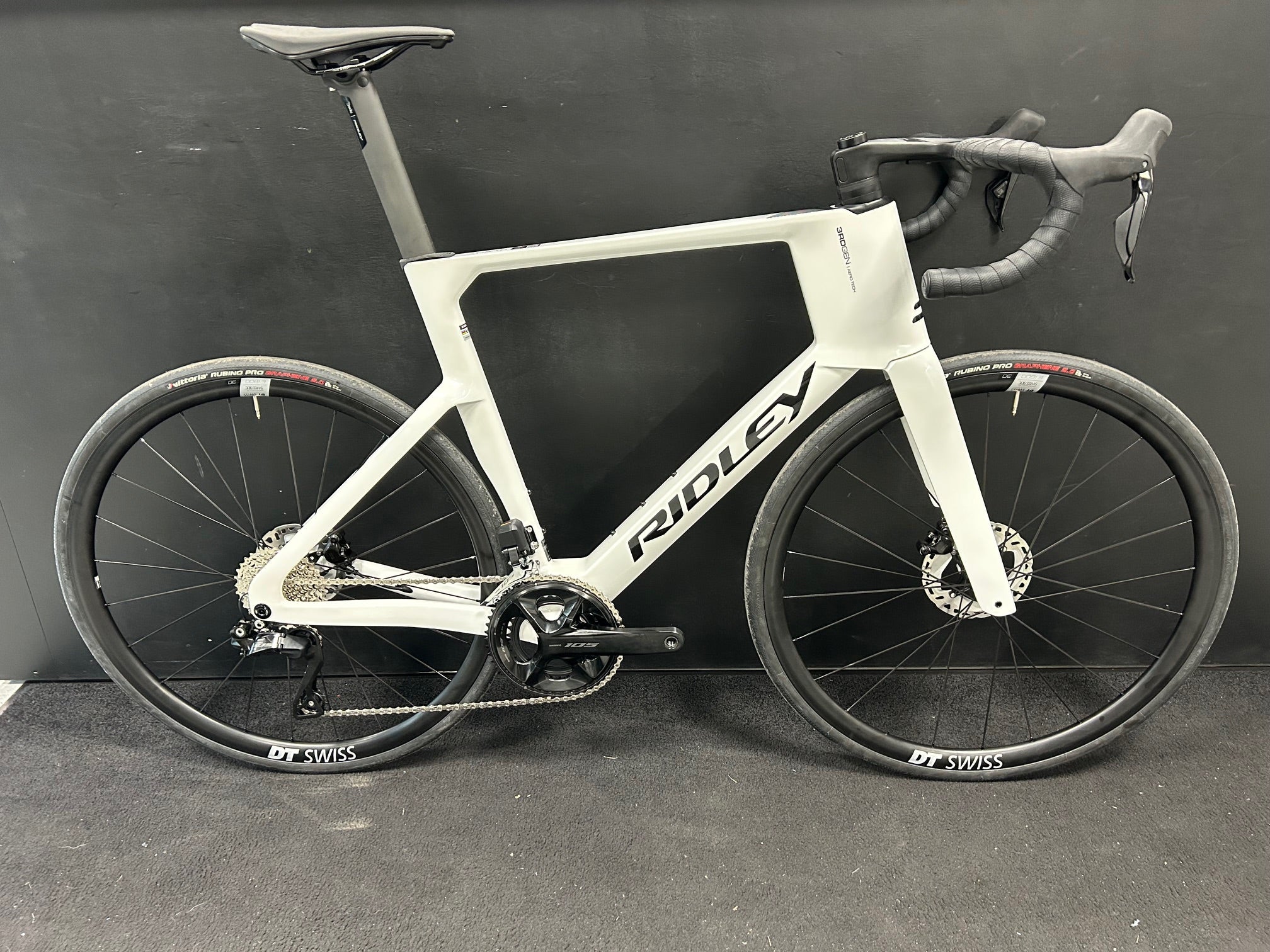 Ratas Ridley Noah 3,0 105 DI2 2x12 (L), valge