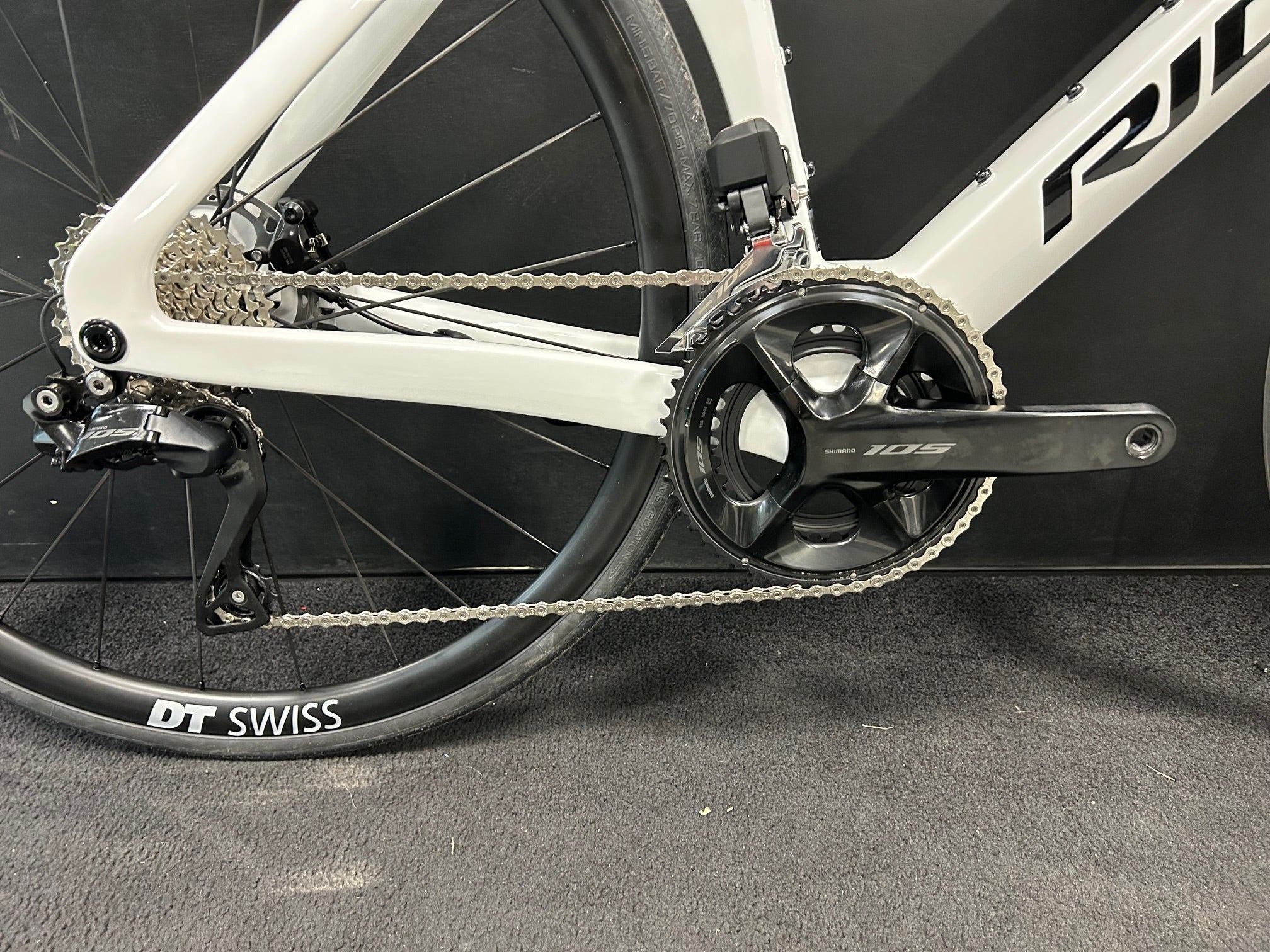 Ratas Ridley Noah 3,0 105 DI2 2x12 (L), valge