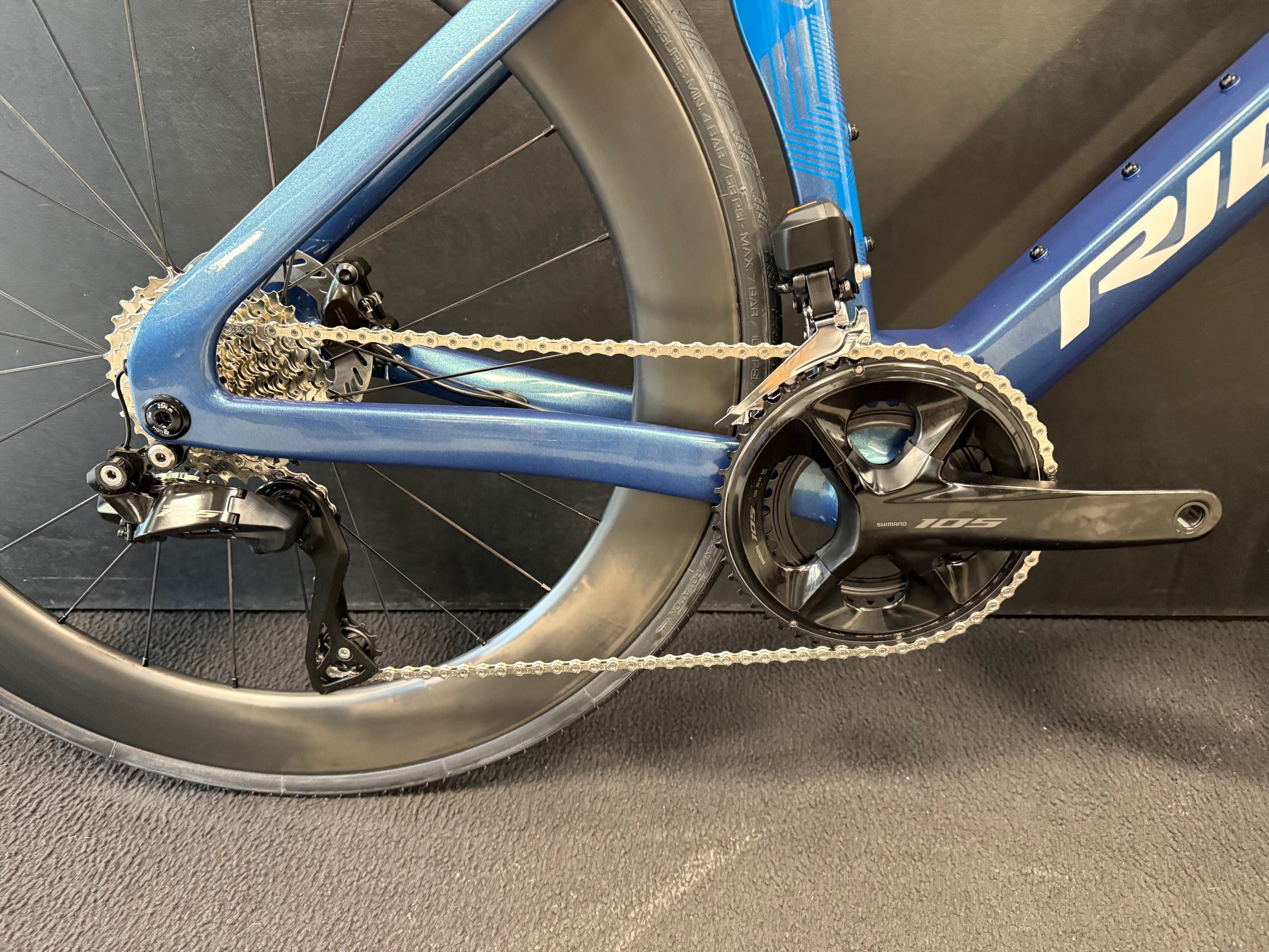 Ratas Ridley Noah 105 DI2 2x12 (M) (sinine)