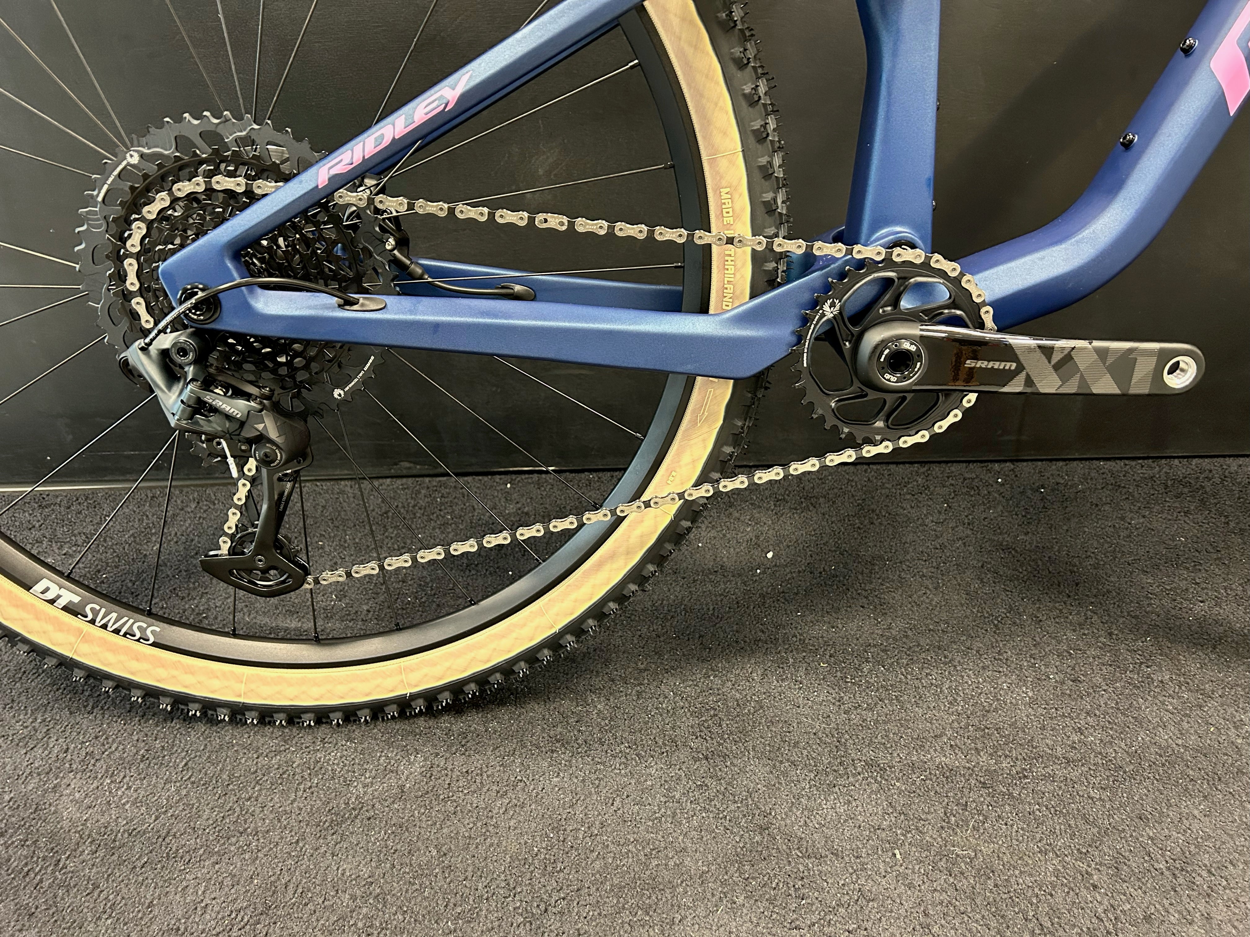 Ratas Ridley Raft Full-Suspens X01 XX1 1x12sp Original S, pink/blue