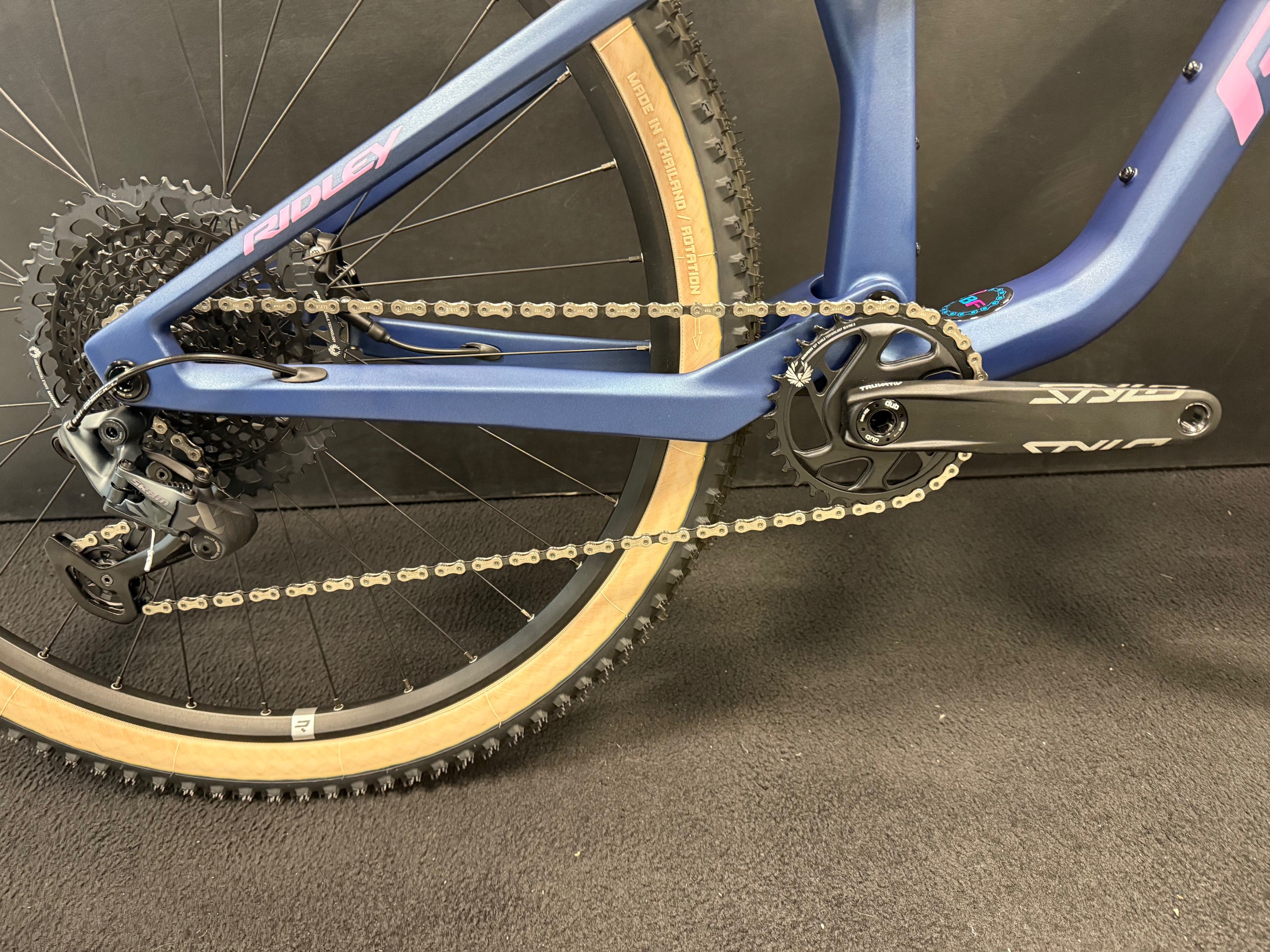 Wheel Ridley Raft Full-Suspension X01 XX1 1x12sp Original S, pink/blue 