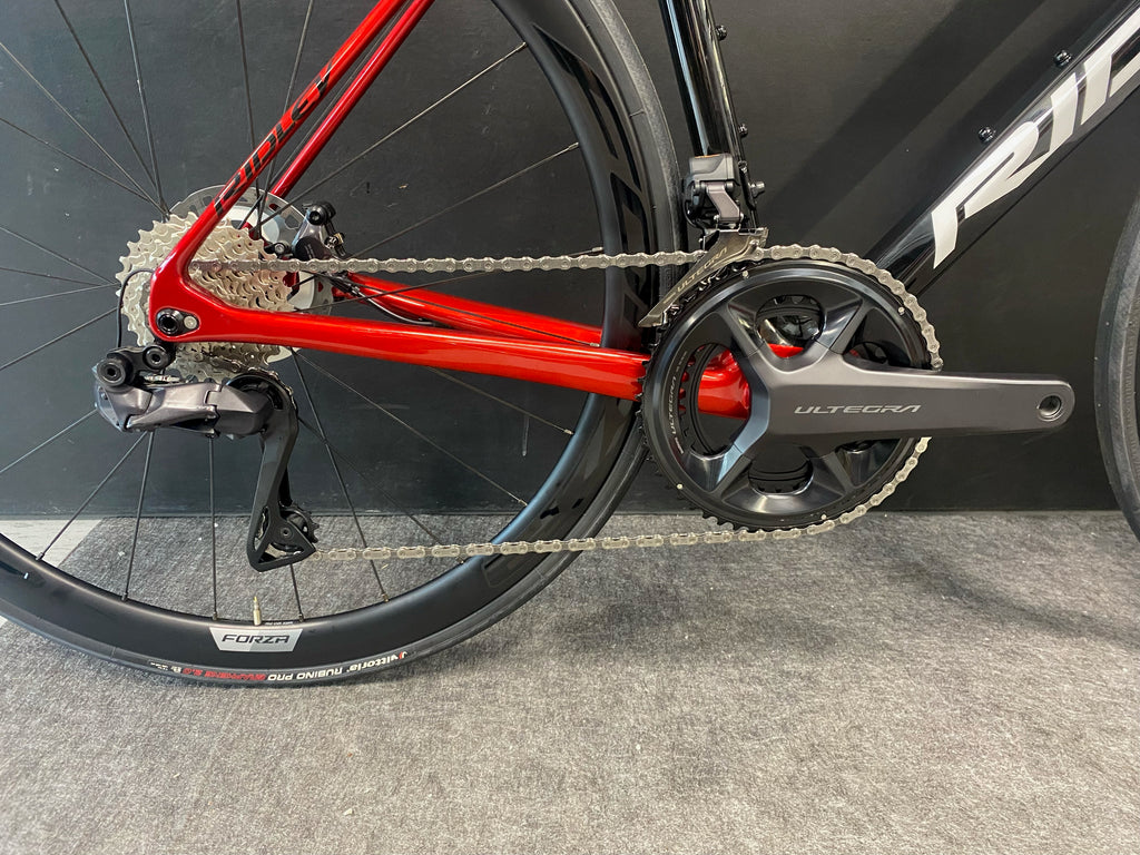 polkupyörä Ridley Fenix SLiC Ultegra DI2 (s), musta/punainen