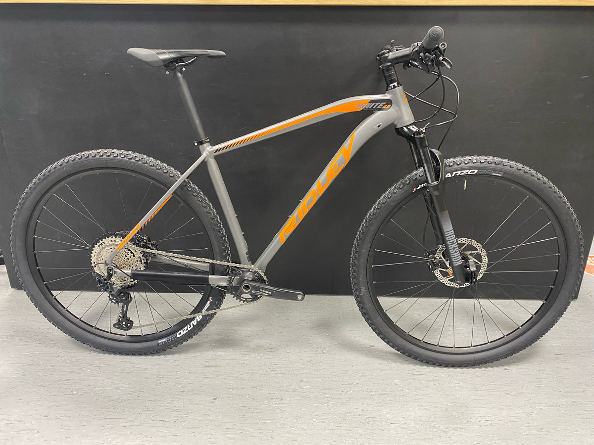 polkupyörä Ridley Ignite A9 SLX L (harmaa/oranssi)