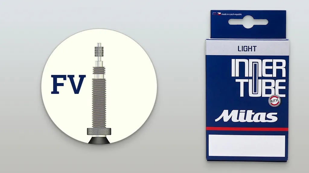 Inner tube Mitas 23/28-622, FV80 Light